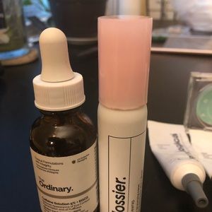 Glossier only